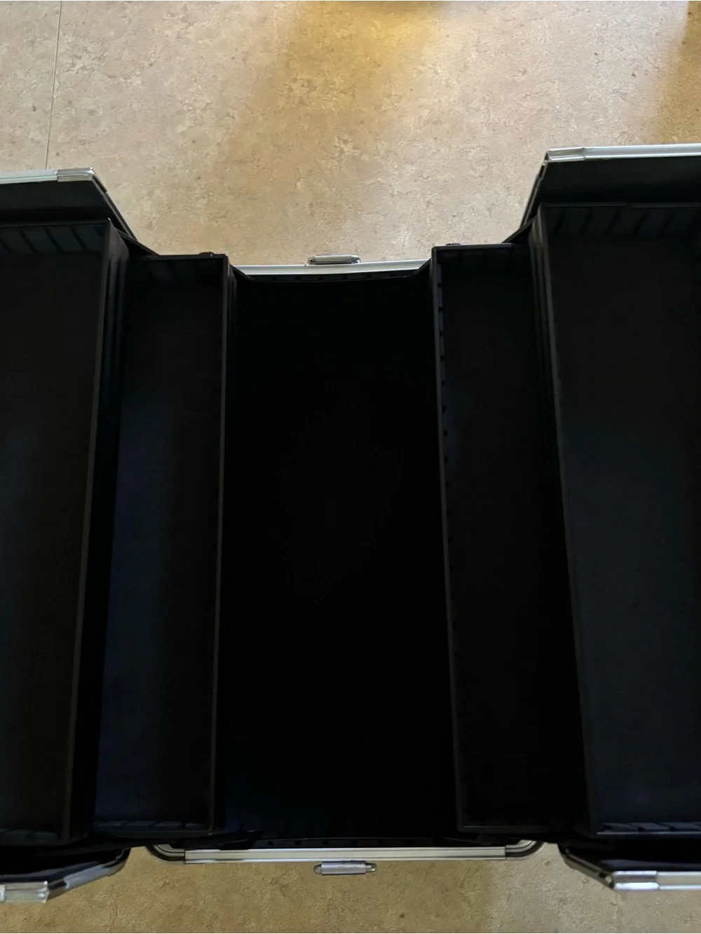 Sephora Silver Makeup Case